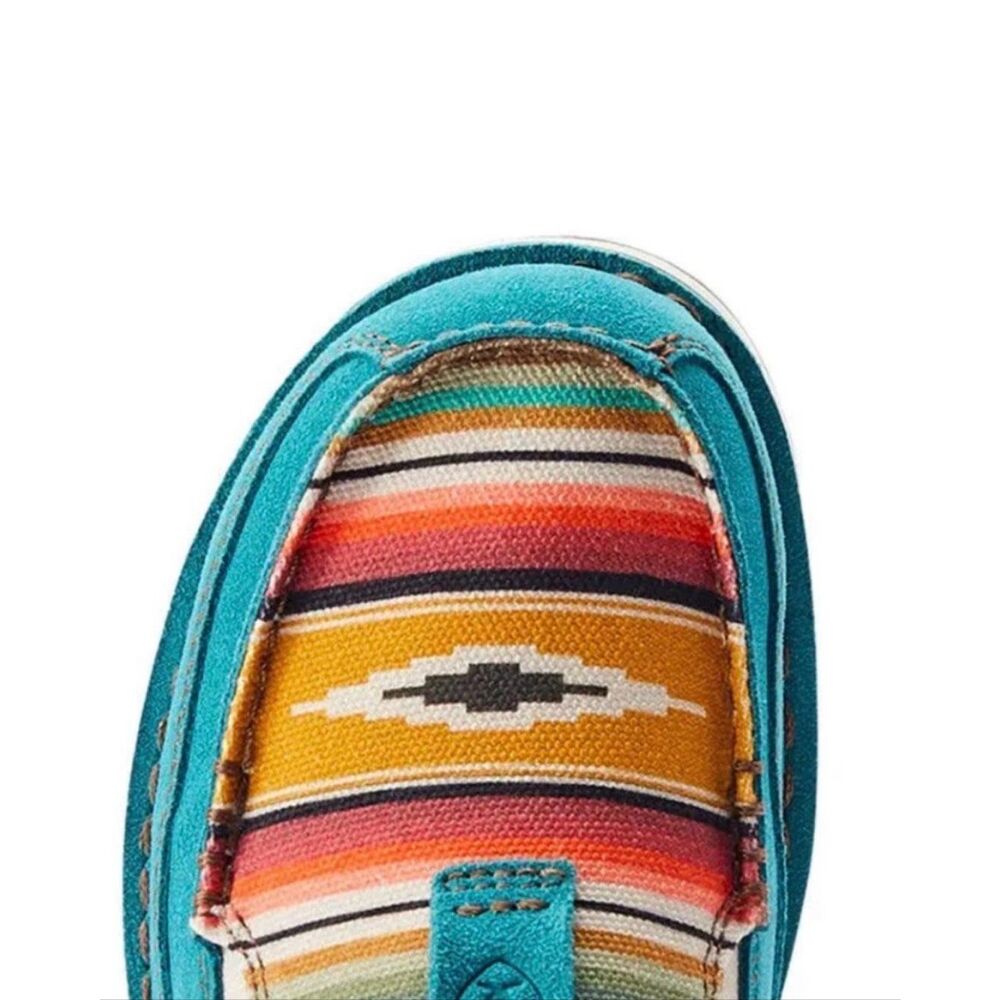 Ariat Cruisers Teal Suede western Slip On Shoes Women’s 8  NWT - Picture 10 of 10